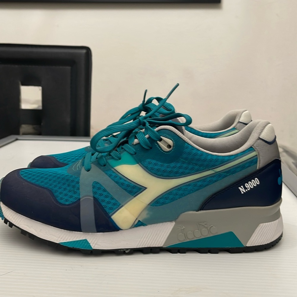 DIADORA N9000 MM GREEN 1/50 LIMITED TRAINERS SNEAKER MENS SIZE 10
